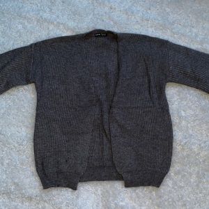 SHEIN grey cardigan - size medium